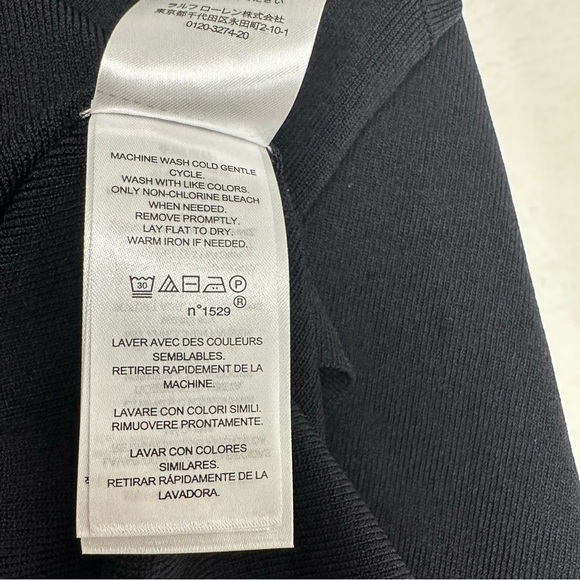 Lauren Ralph Lauren Women’s Off Shoulder Sweater Black Size 3X NWT - Picture 8 of 9